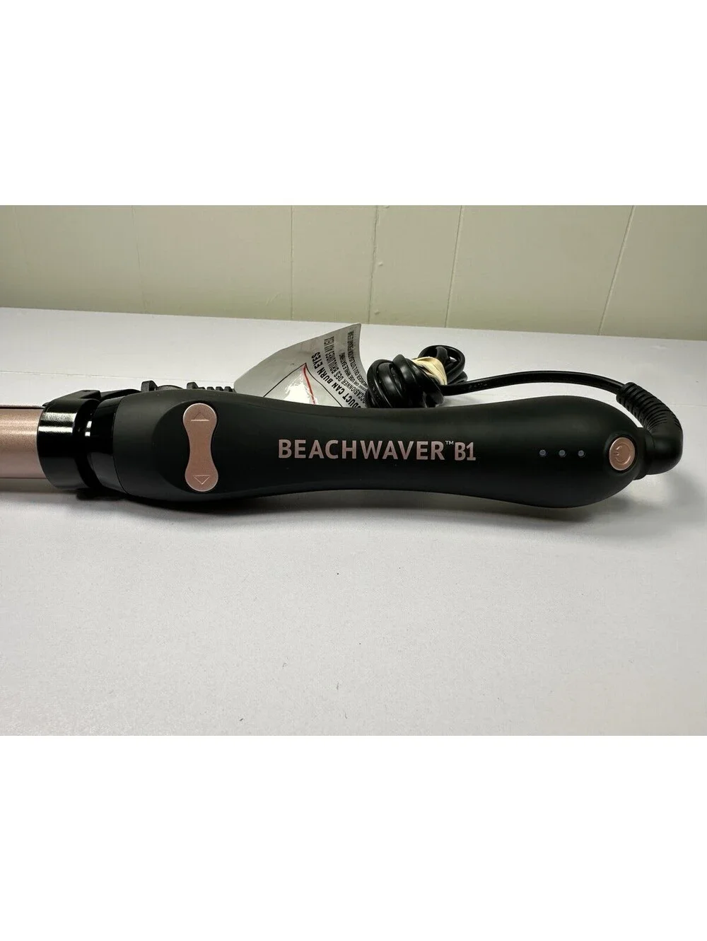 Beachwaver B1 Midnight RoseLimited Edition Rotating Curling Iron - Black/Rose